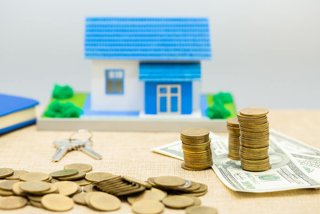 Keys House Money Pile