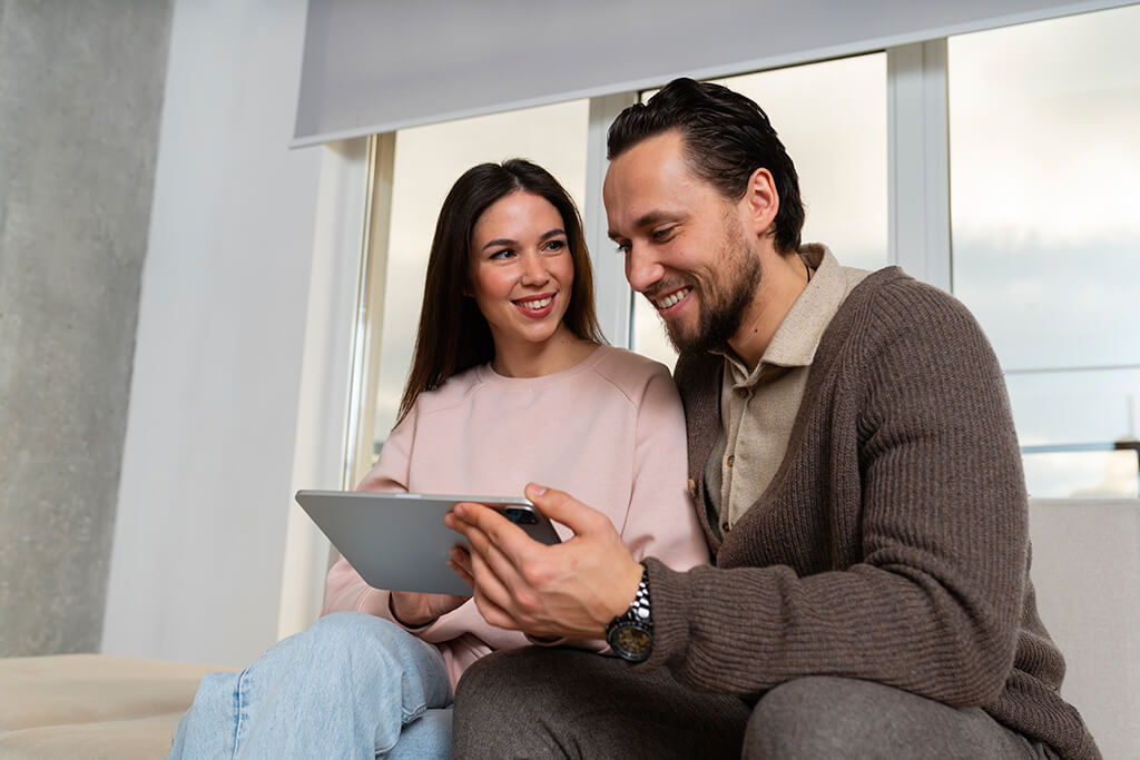 People With Tablet